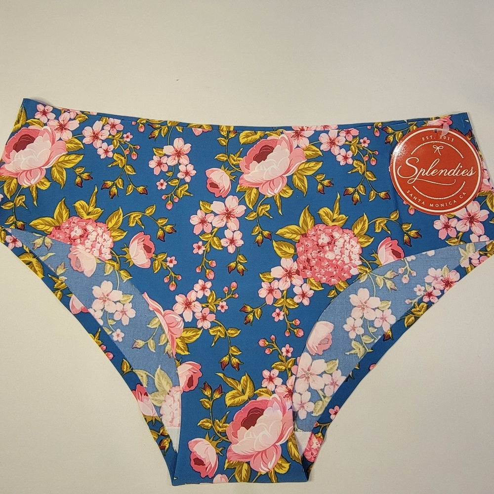 Splendies Panties, Floral, Size M